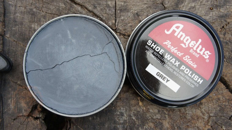 Віск для шкіри Angelus shoe wax Grey (сірий) made in USA